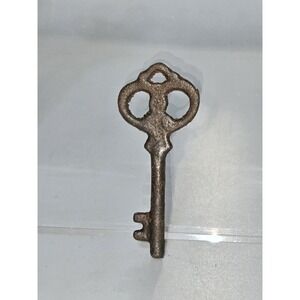 Antique Cast Iron Skeleton Key #25‎